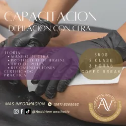 CURSO DE DEPILACION CON CERA