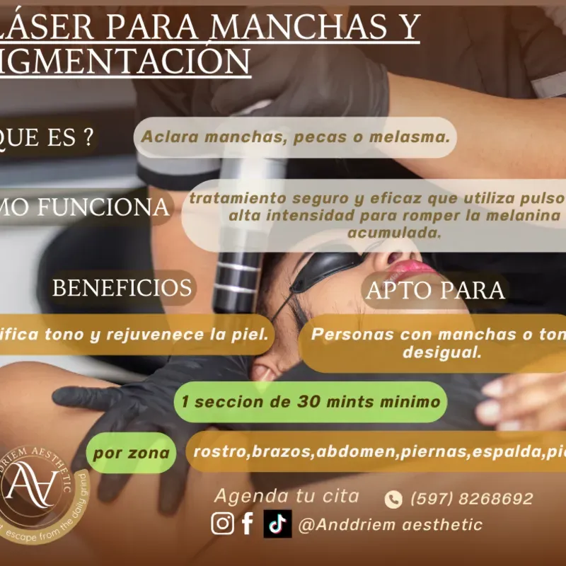 Láser para Manchas y Pigmentación