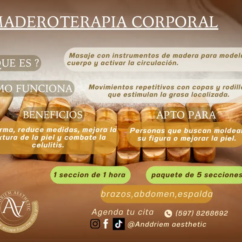 Maderoterapia Corporal