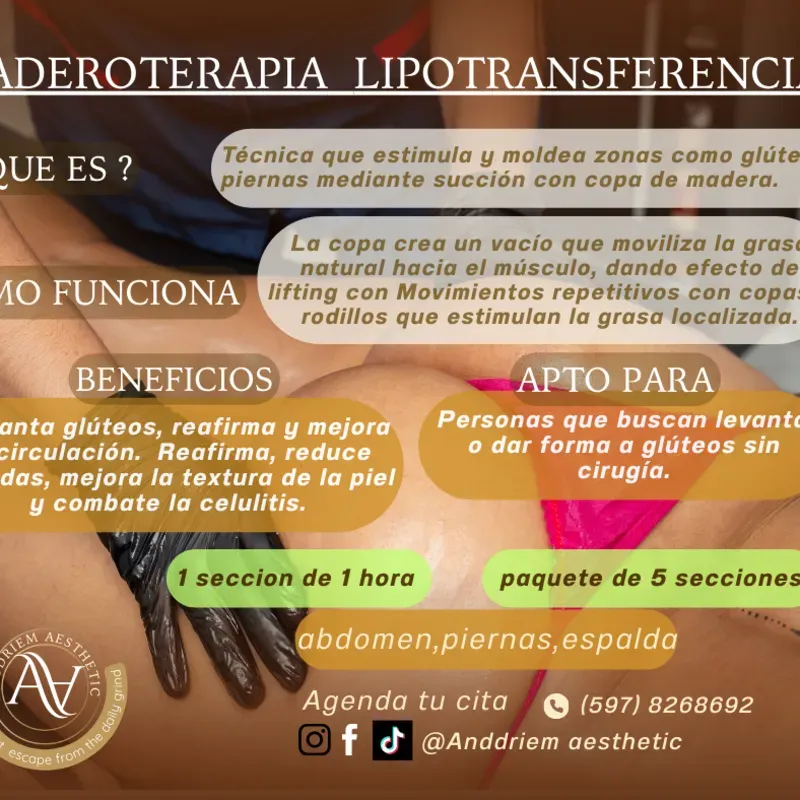 Maderoterapia Lipotransferencia