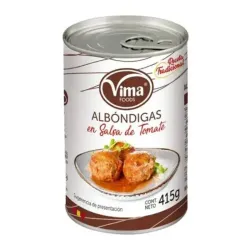 Albondigas en Salsa Vima 