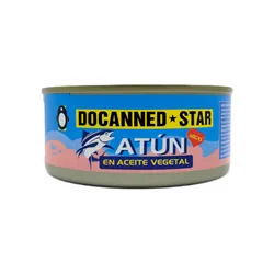 Atún en aceite vegetal Docanned Star