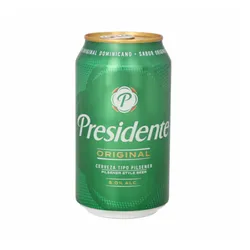 Cerveza Presidente de lata 355ml