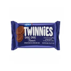 Galletas de chocolate con crema twinnies