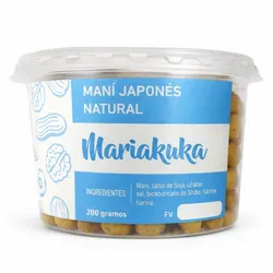 Maní japonés natural Mariakuka