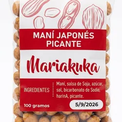 Maní japonés picante Mariakuka