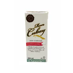 Ron blanco ligero Cubay (planchao) 200ml