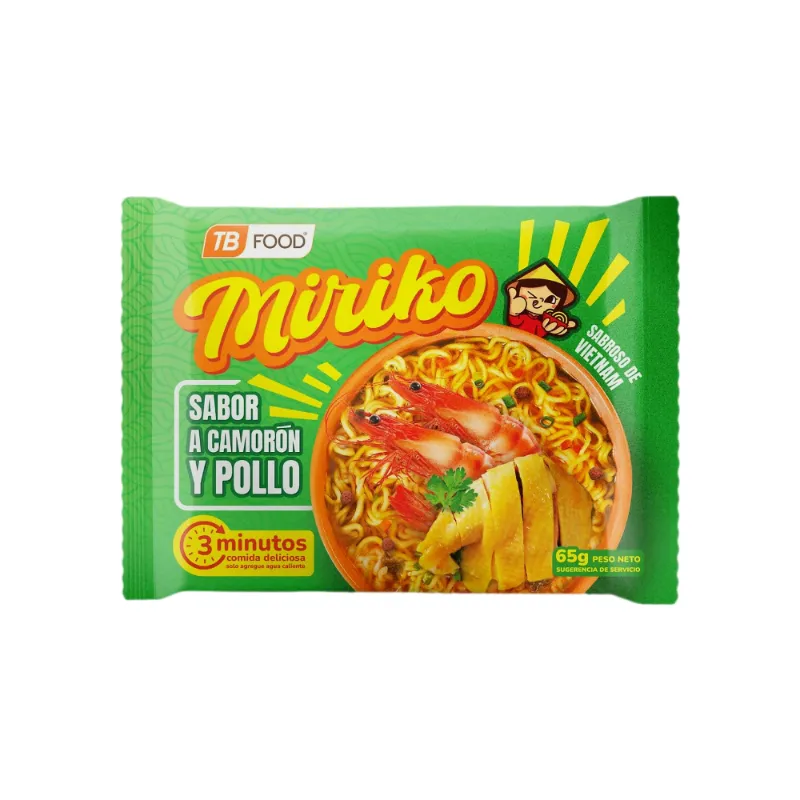 Sopas instantáneas Miriko