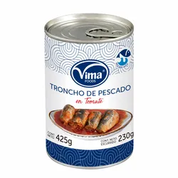 Troncho de pescado en tomate Vima