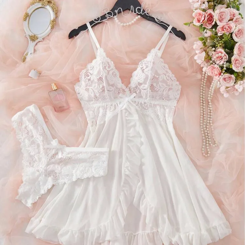 babydoll sexy blanco 🤍✨ 