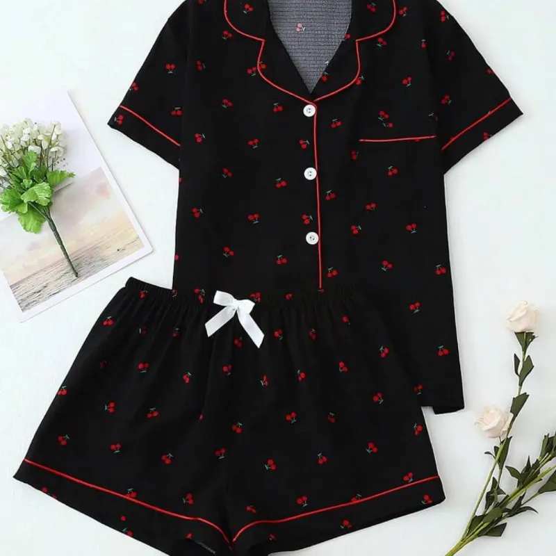 Pijama de Cerezas 🍒 