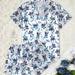 Pijama De Stich Camisa y Short✨💙
