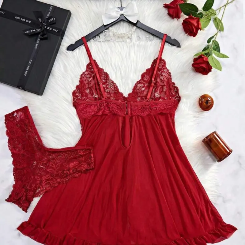 Vestido Sexy con encaje ✨❤️