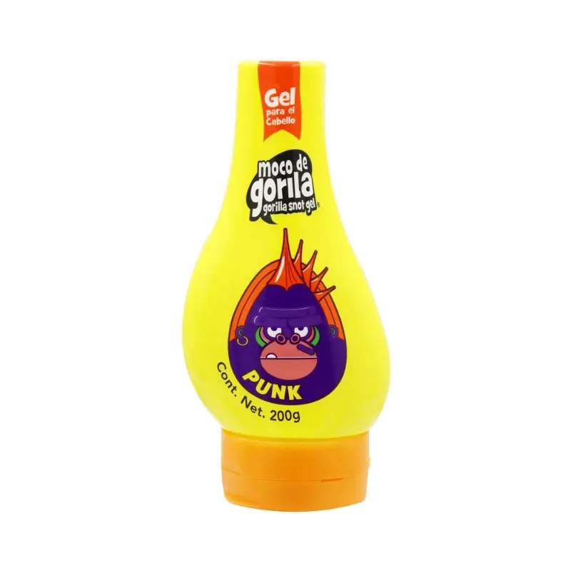 Gel para el cabello . Moco de gorila.