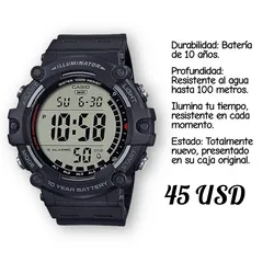 RELOJ CASIO ORIGINAL NUEVO EN CAJA MODELO AE1500WH