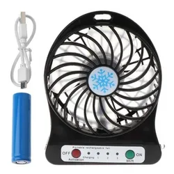 Ventilador recargable 