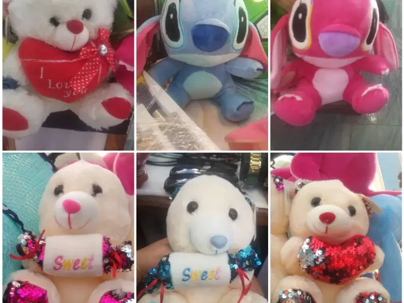 Peluches disponibles 