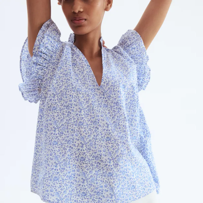 Blusa con ribetes H&M 