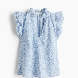 Blusa con ribetes H&M 