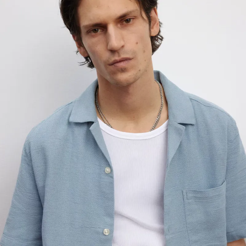 Camisa con textura H&M