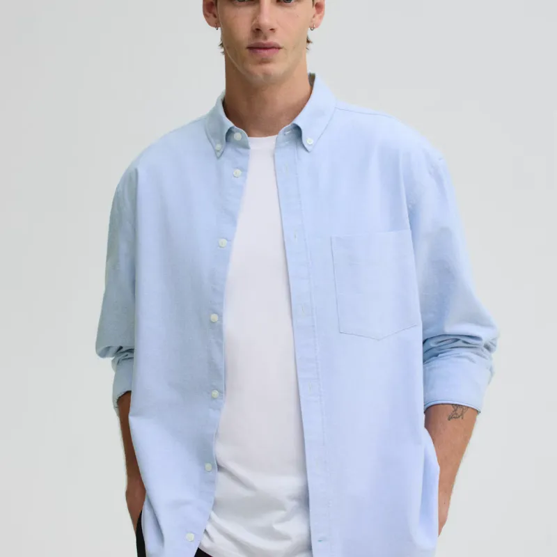 Camisa Oxford H&M