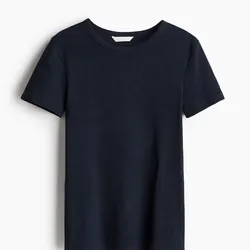 Camiseta de canalé H&M 