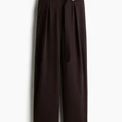 Pantalón con cinturón H&M