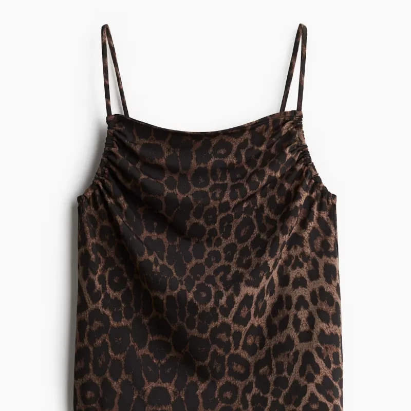 Top fruncido tirante H&M 