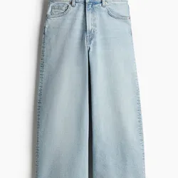 Vaquero amplio corto H&M