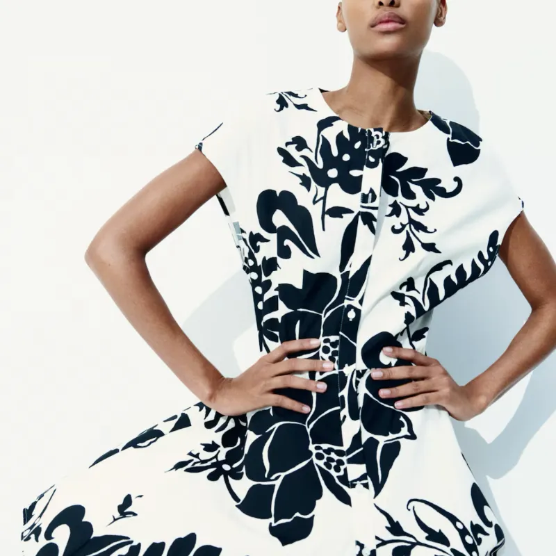 Vestido de algodón H&M