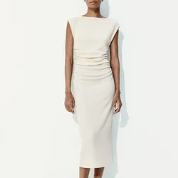 Vestido Drapeado H&M