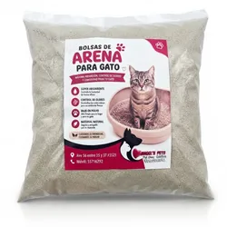 Bolsas de arena para gatos