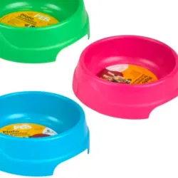 COMEDEROS PLASTICOS REDONDOS  MEDIANOS 