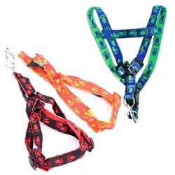 Pechera con correa de huellitas