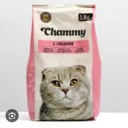 Pienso chammy para gatos