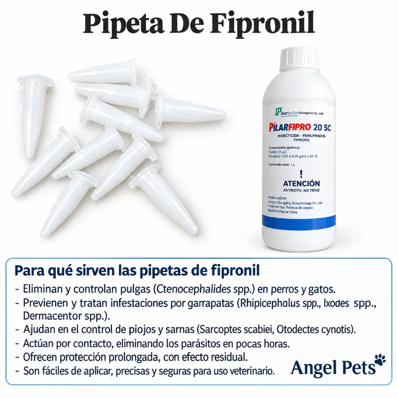 PIPETAS DE FIPRONIL