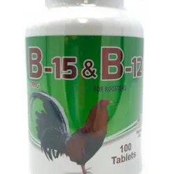 VITAMINA B15-B12 PARA GALLOS 