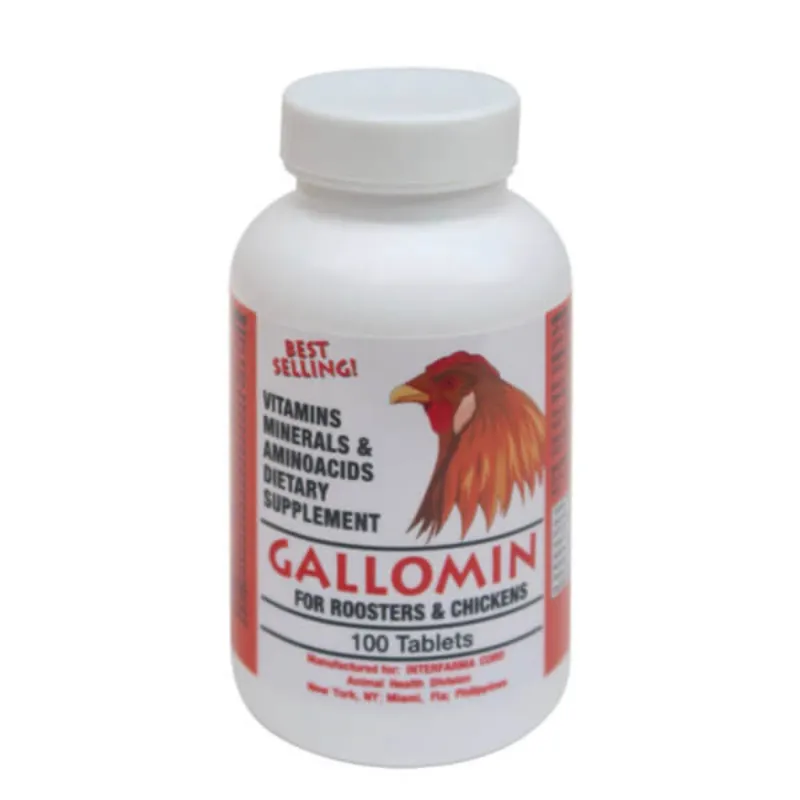 VITAMINAS (GALLOMIN) PARA GALLOS 