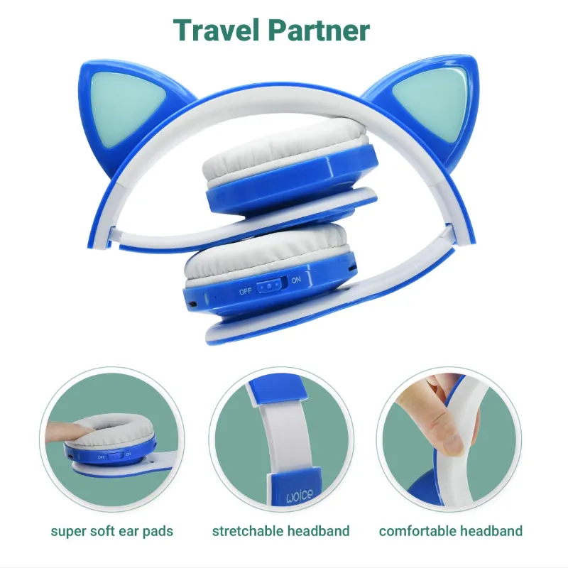 Audífonos de gatito