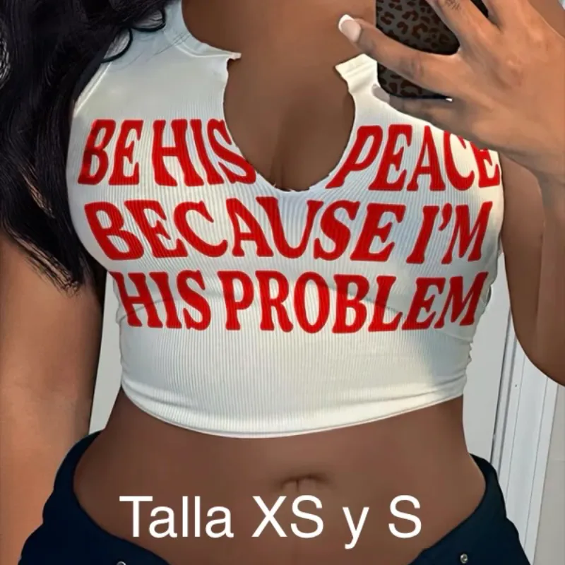 Blusa corta de mujer