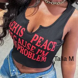 Blusa corta de mujer
