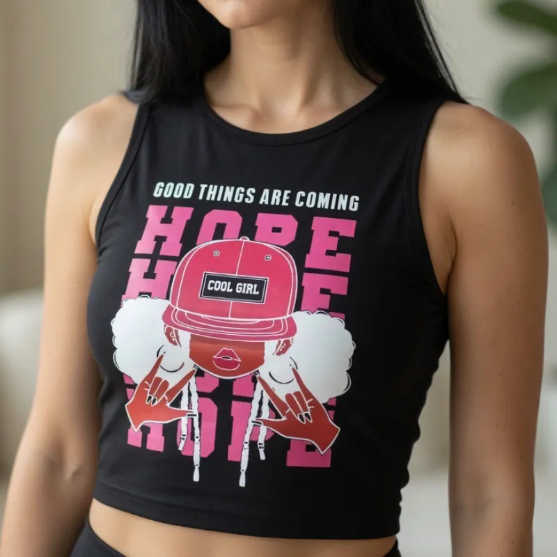 Blusa corta de mujer