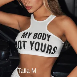 Blusa corta de mujer