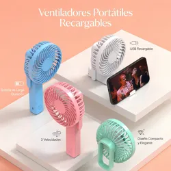 Ventilador recargable