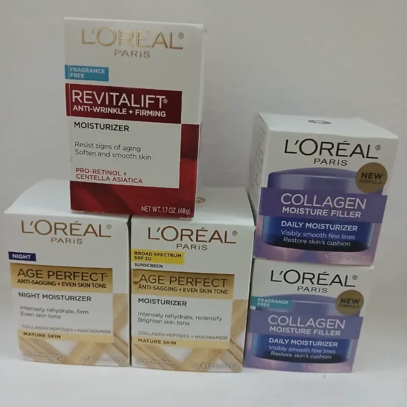 ✨ Cremas Faciales L'Oréal 