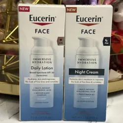 ✨ Dúo de Loción 🧴 y Crema Facial EUCERIN