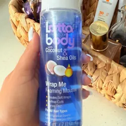 ✨Espuma para rizos de aceite de Coco y Karite