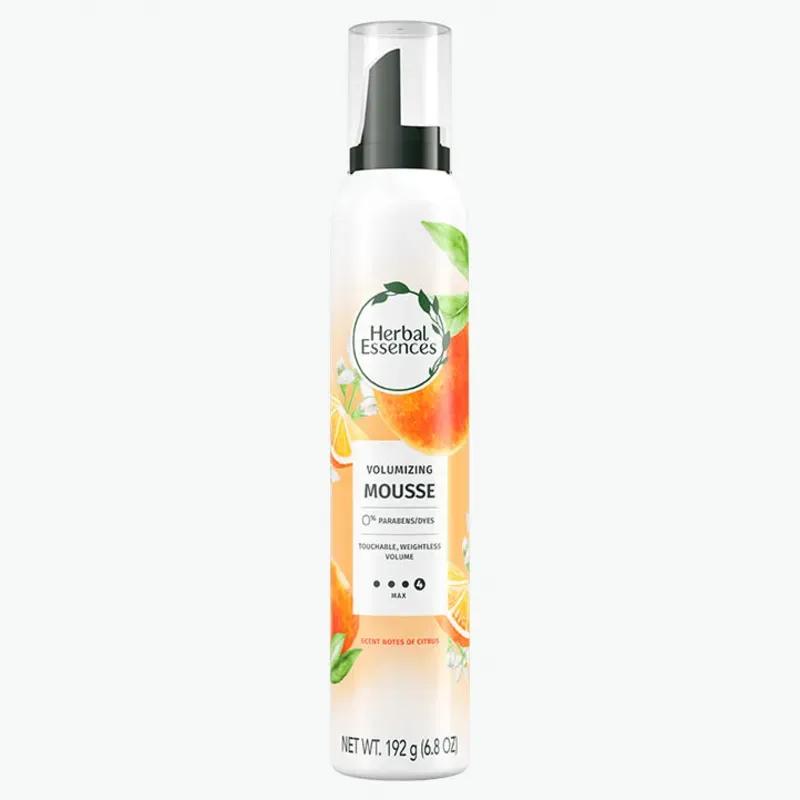 ✨Espuma voluminizadora para el cabello sin parabenos con flor de 🍊