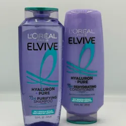 ✨Set de shampoo y acondicionador L’Oréal París de Acido hialurónico 