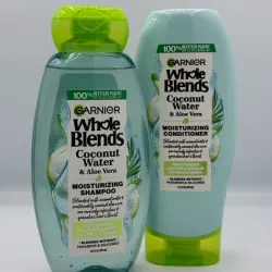 ✨Set de shampoo y acondicionador Whole Blends de Garnier